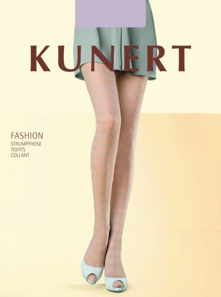 KUNERT - Semi-opaque patterned tights Waves 30 denier