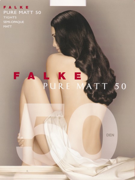 FALKE Pure Matt 50 - Semi-Ugjennomsiktig, ultra soft strømpebukse