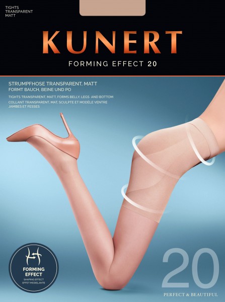 Kunert - Transparent body shaping strømpebukse Forming Effect 20